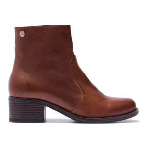 Carl Scarpa Orvieto Tan Leather Ankle Boots